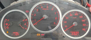 JDM Instrument cluster suit 02-07 Subaru WRX GD Manual