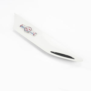 White Right guard insert garnish Suit 12-21 Toyota 86
