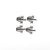 Grille Clips Suit 00-02 Subaru Wrx