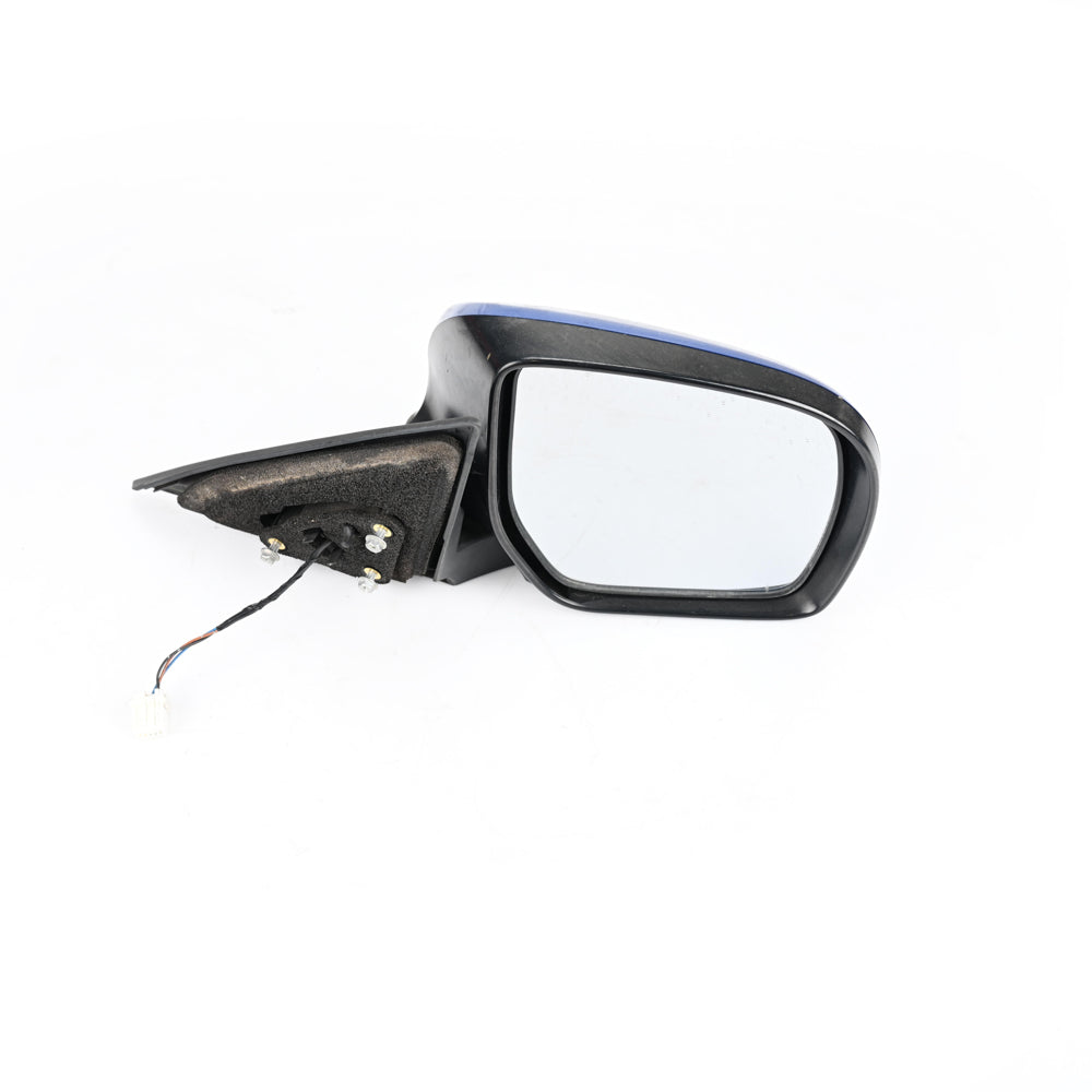 Drivers Door Mirror blue Suit 07-10 Subaru Wrx