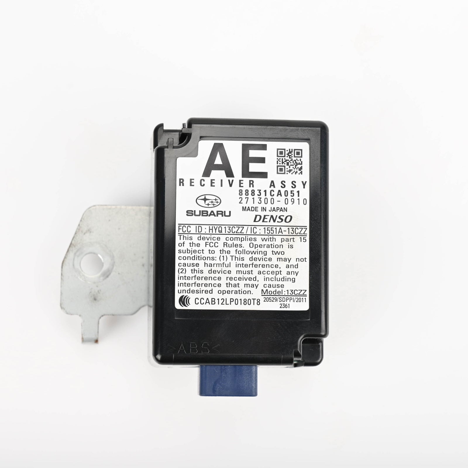 Keyless entry unit Suit 12-21 Toyota 86 & BRZ